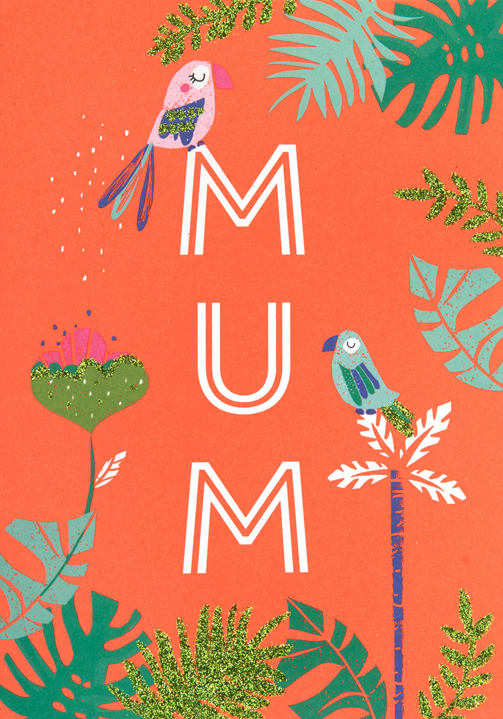 Tropical Mother's Day Card