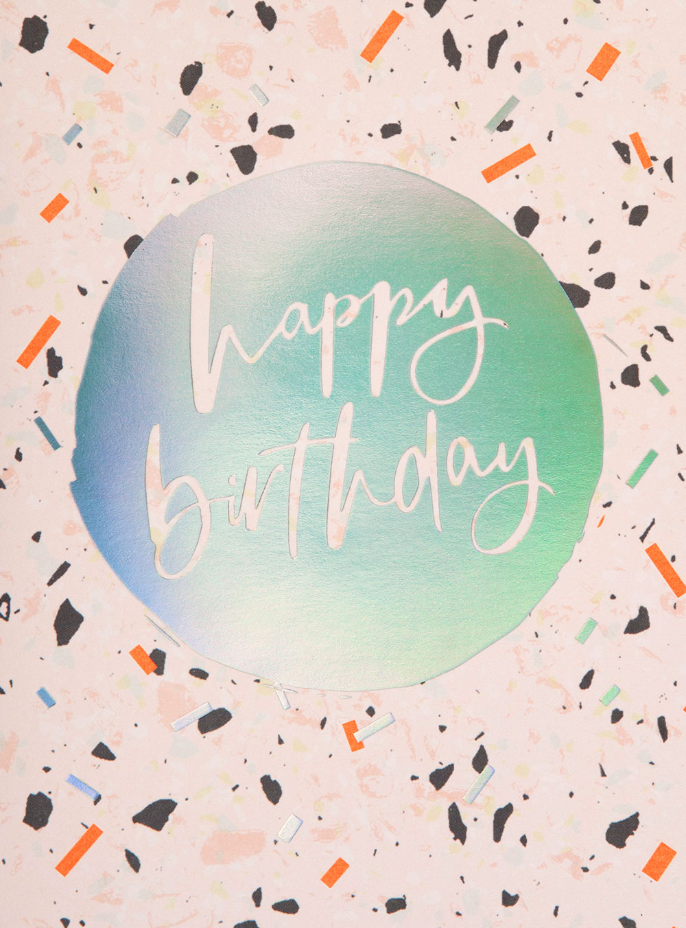 Confetti Birthday Card