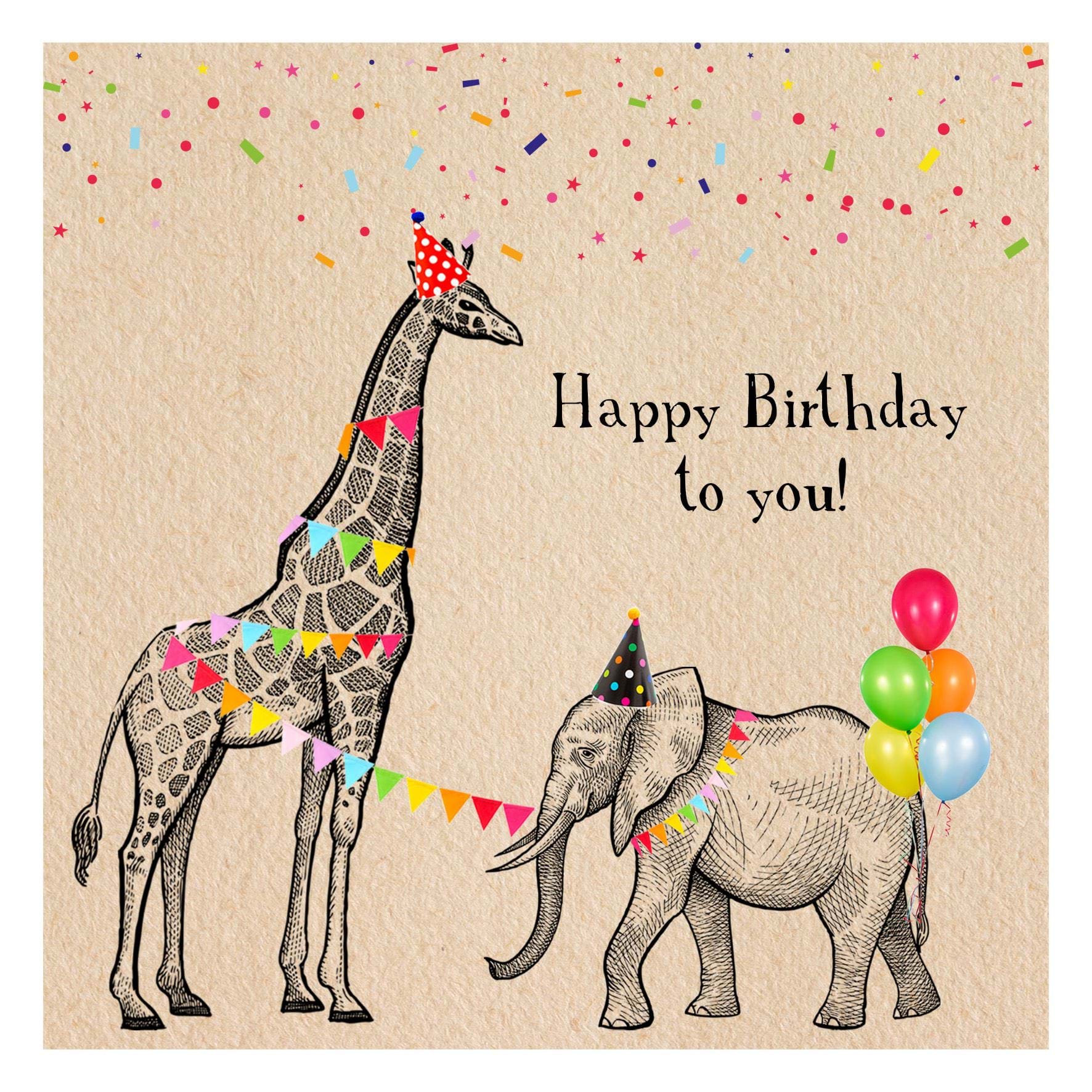 Party Animal Birthday Card