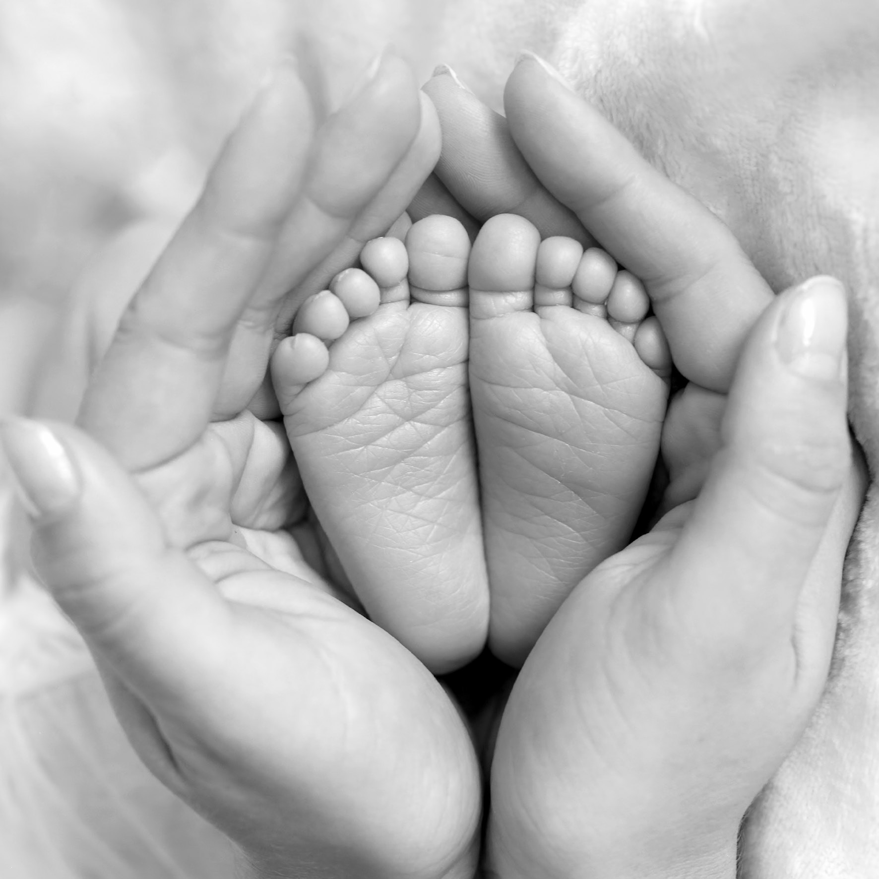 Tiny Toes New Baby Card