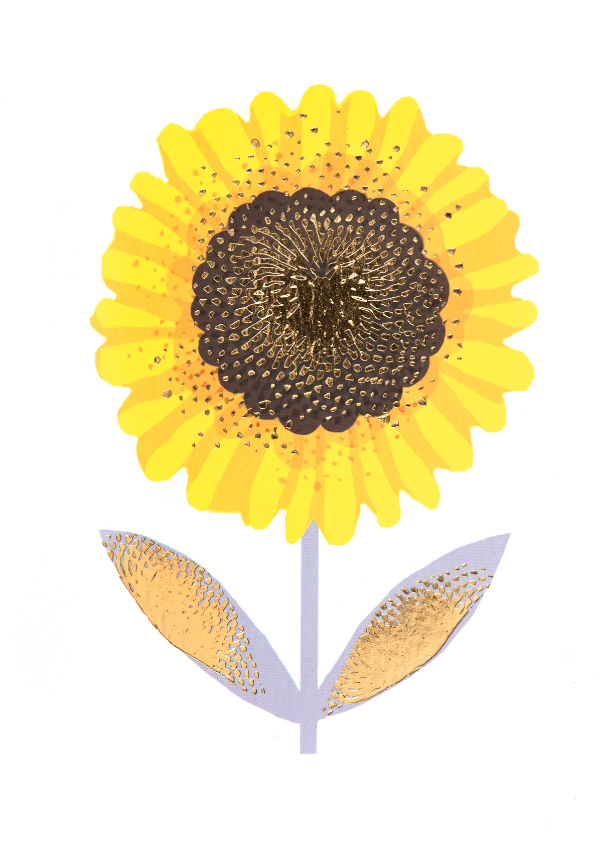 Sunflower Greeting Card