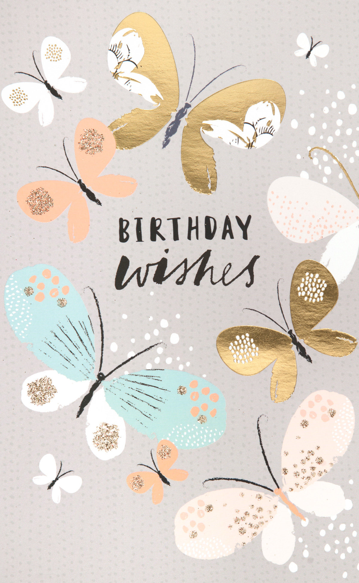 Pretty Butterflies Birthday Card