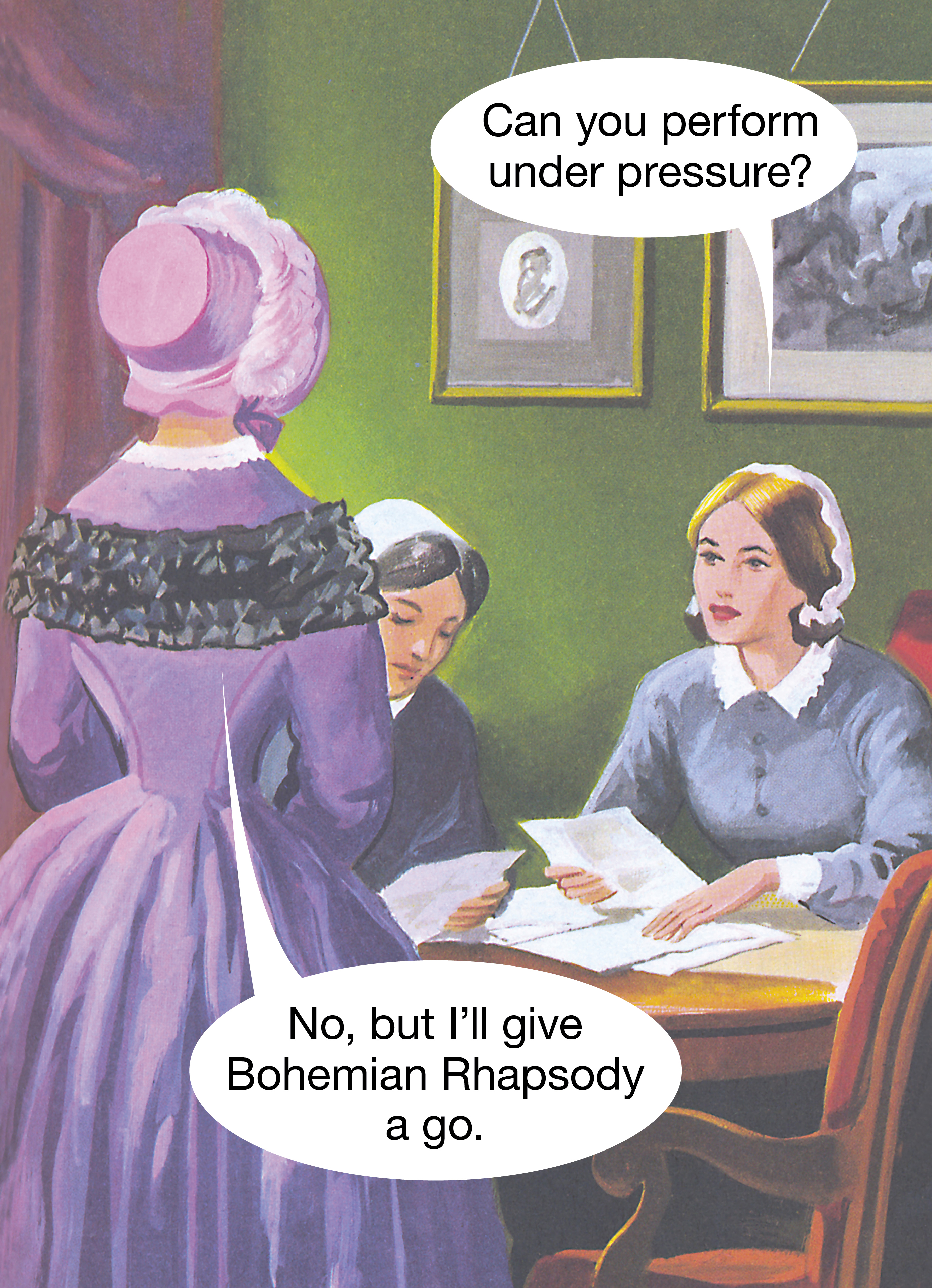 Bohemian Rhapsody Greeting Card