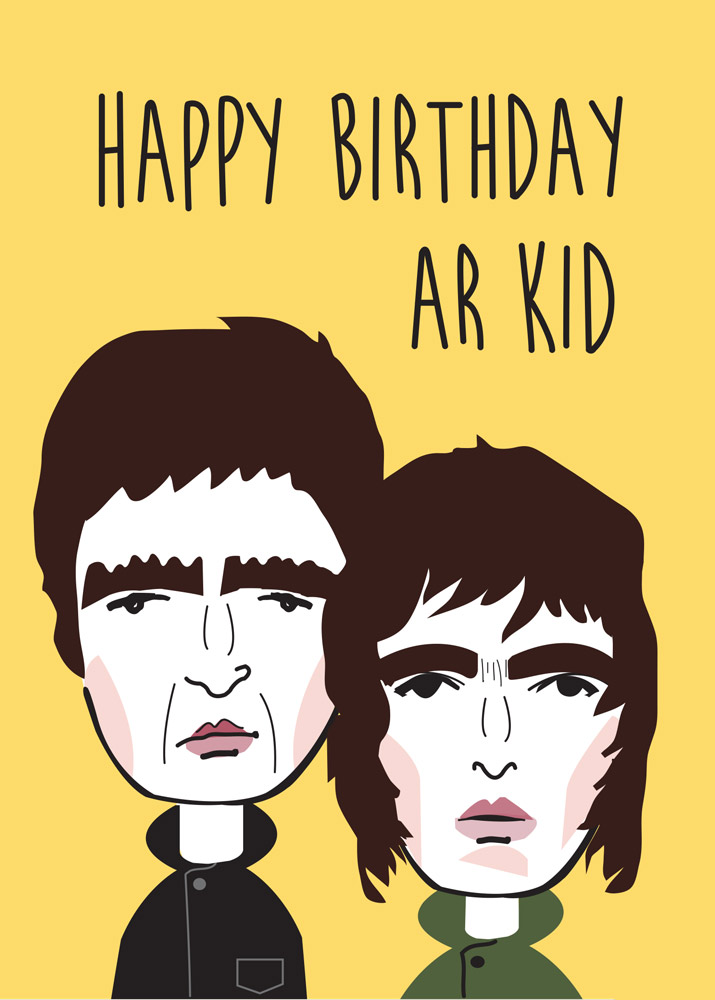 Ar Kid Birthday Card