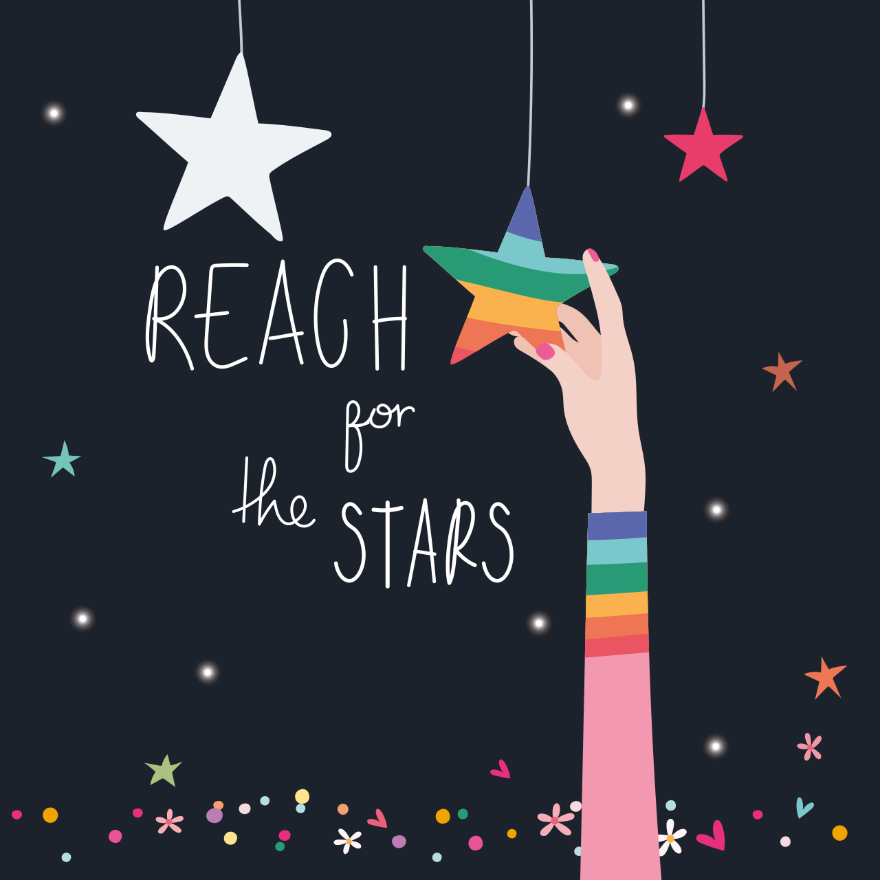 Reach for the Stars Good Luck