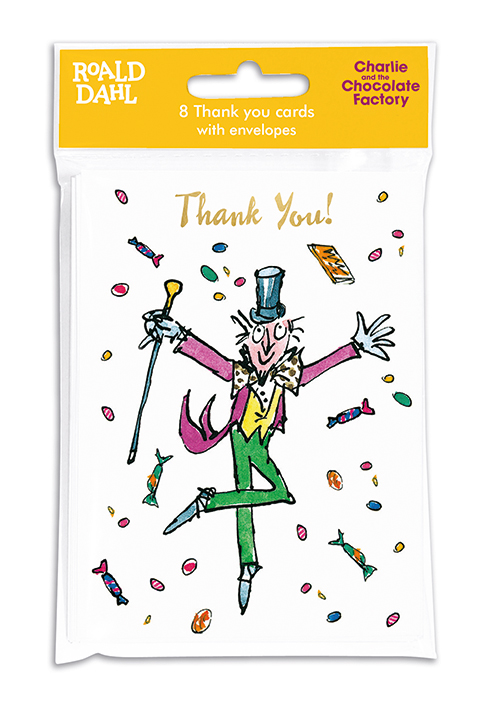 Charlie and the Chocolate Factory Thank You Pack (8)
