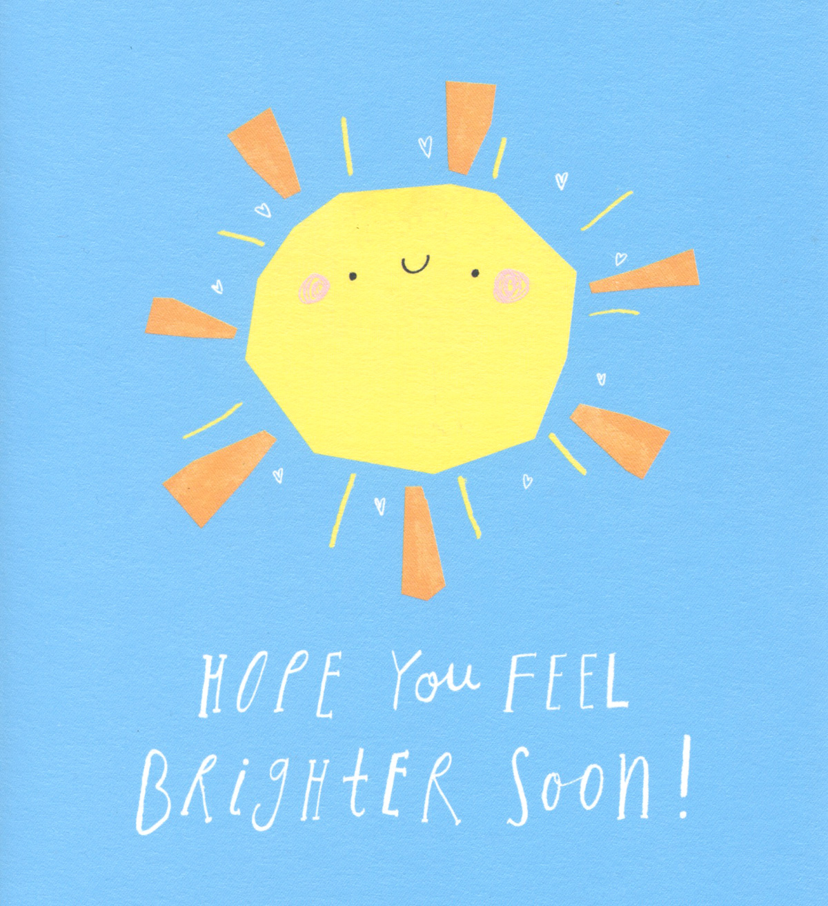 Feel Brighter Soon Get Well Card