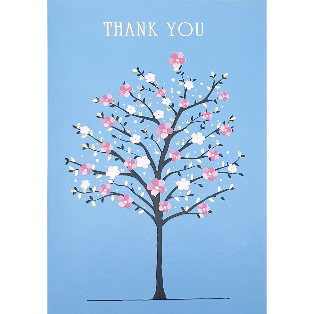 Blossom Tree Thank You Card
