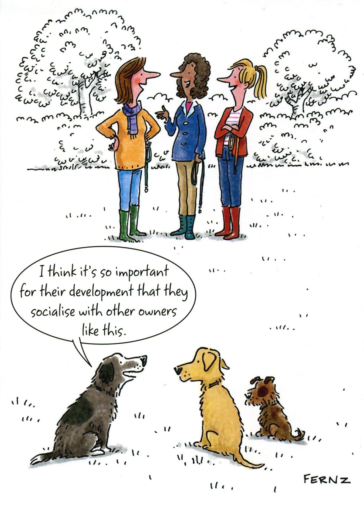 Dog Owners Birthday Card