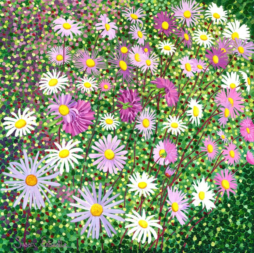 Asters Greeting Card