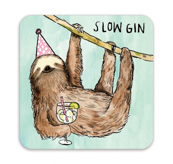 Slow Gin Coaster