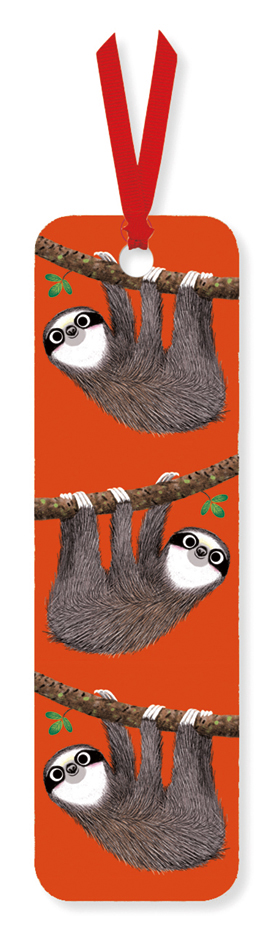 Hanging Around Sloth Bookmark