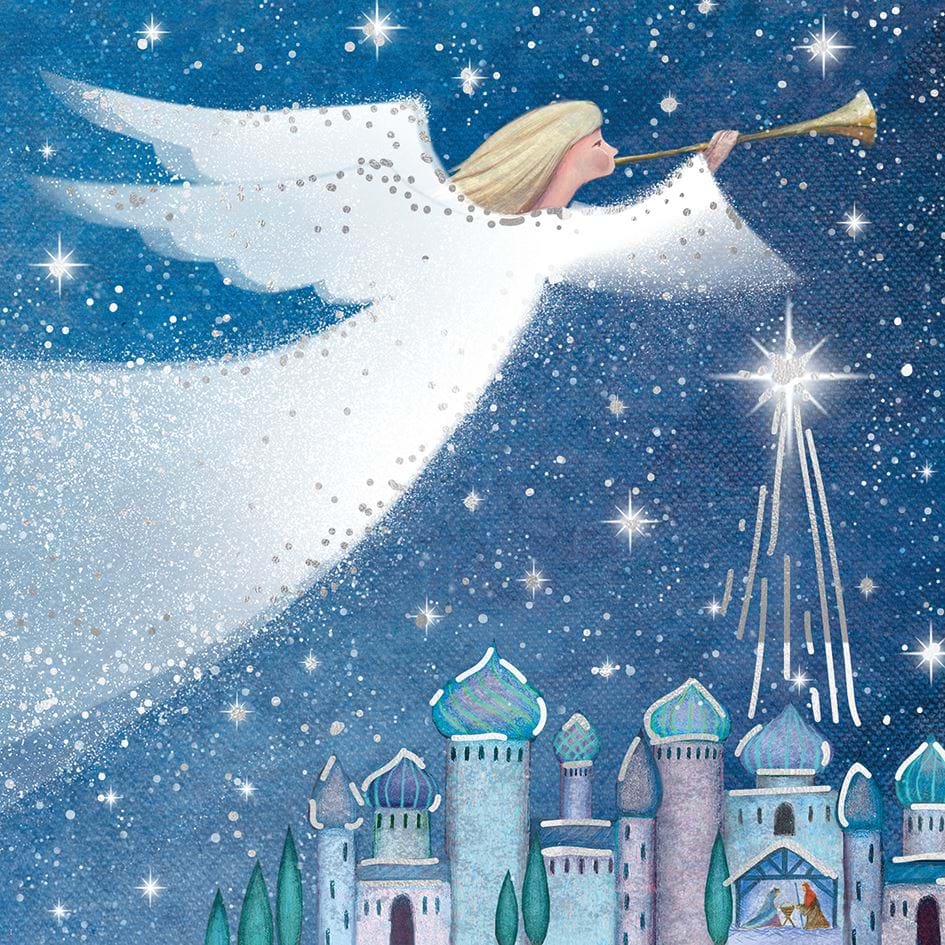 Angel Personalised Christmas Card