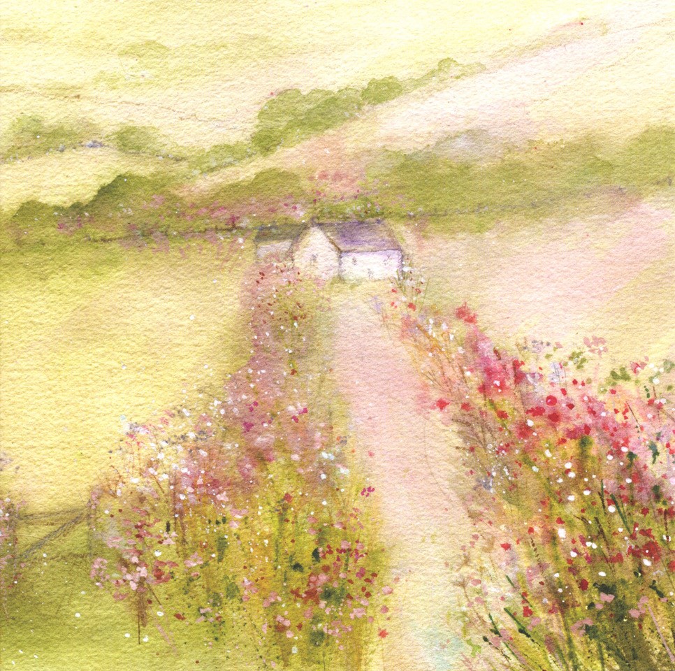 Berry Hedgerow Greeting Card