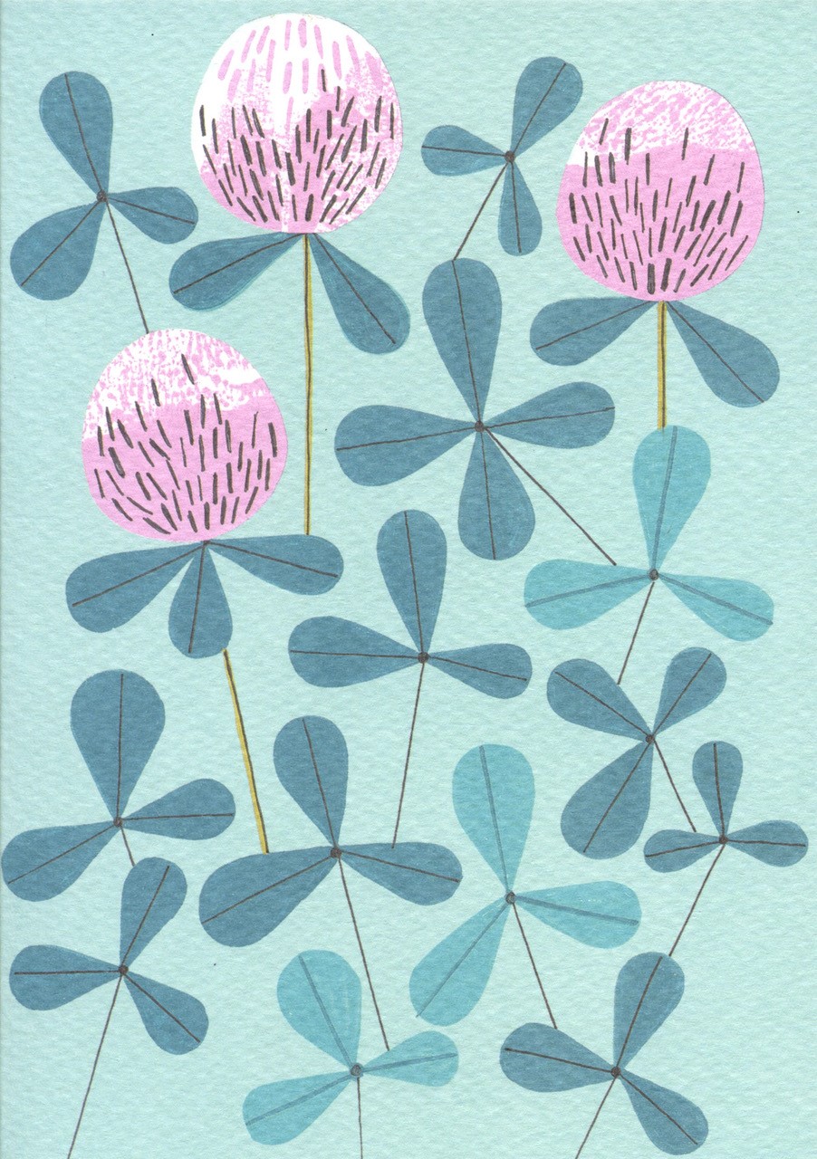 Clover Greeting Card