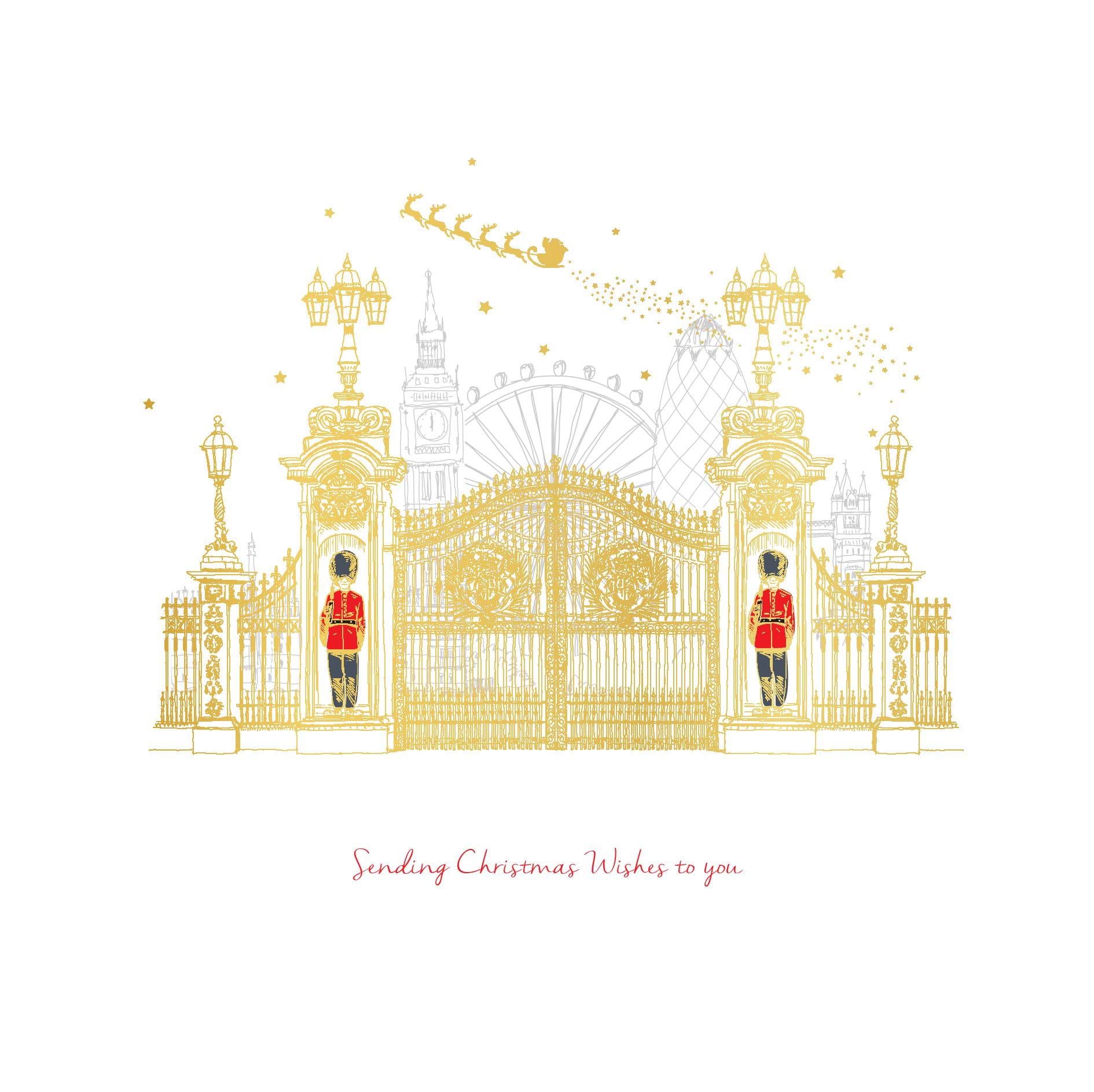 London at Christmas Personalised Christmas Card