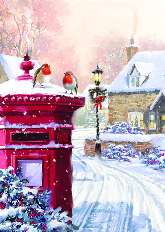 Christmas Morning Personalised Christmas Card
