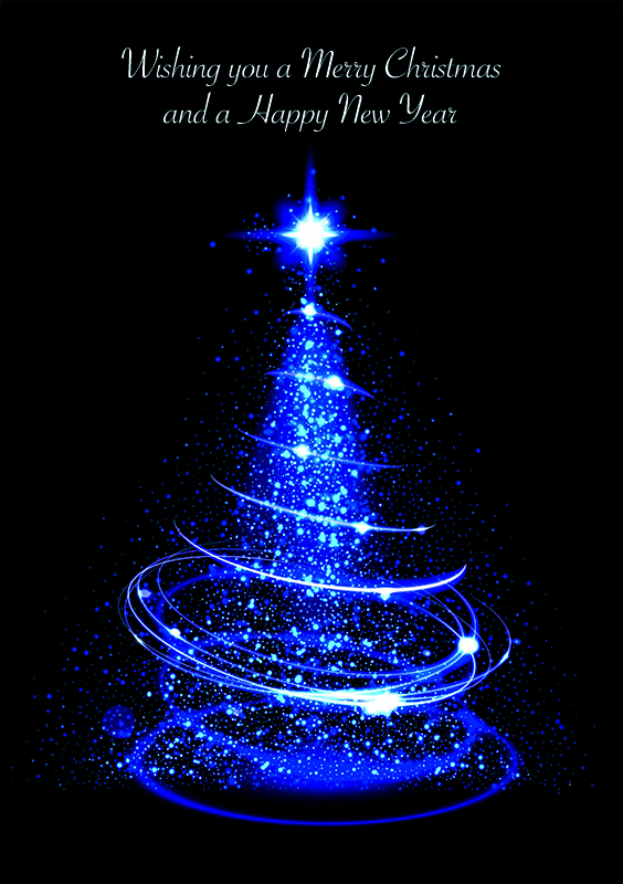 Festive Flare Personalised Christmas Card