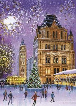 Festive Fun at the National History Museum Personalised Christmas Card