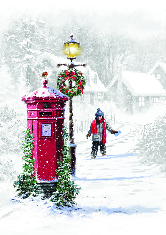 Letter to Santa Personalised Christmas Card
