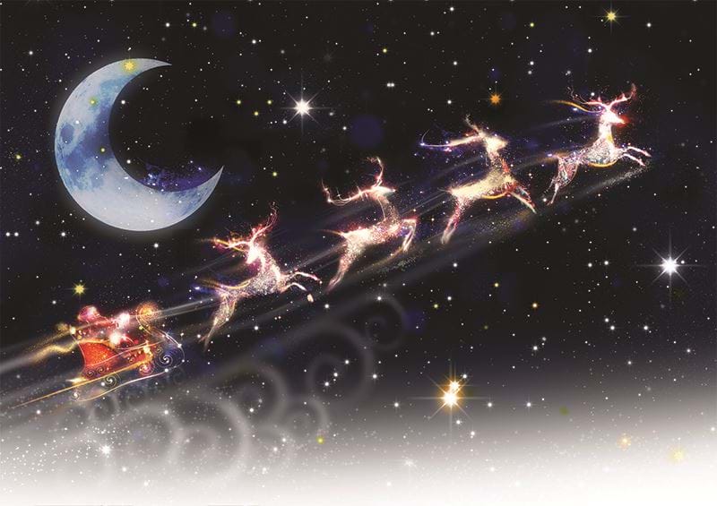 Santa's Journey Personalised Christmas Card
