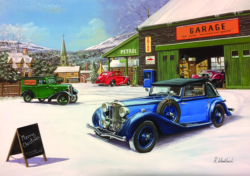 The Town Garage Personalised Christmas Card