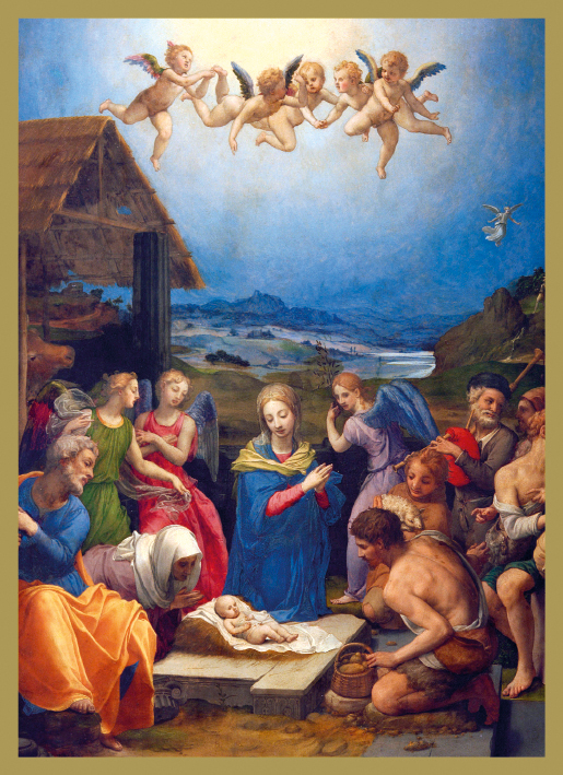 Adoration of the Shepherds Christmas Card Pack (8)