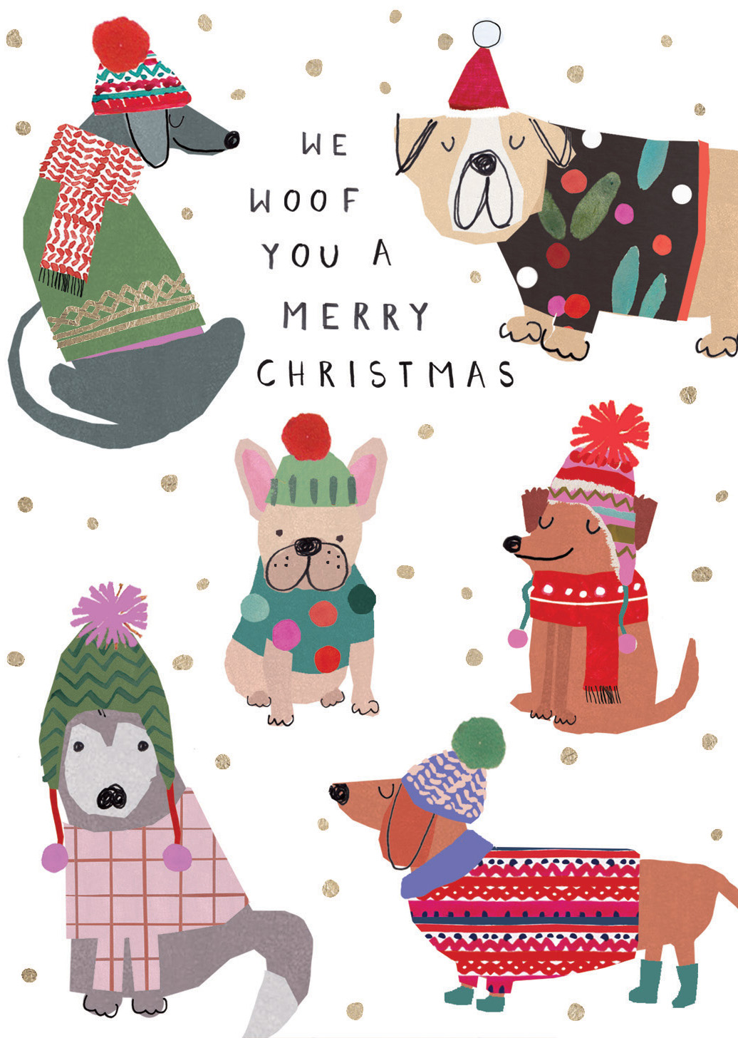 We Woof You Christmas Card