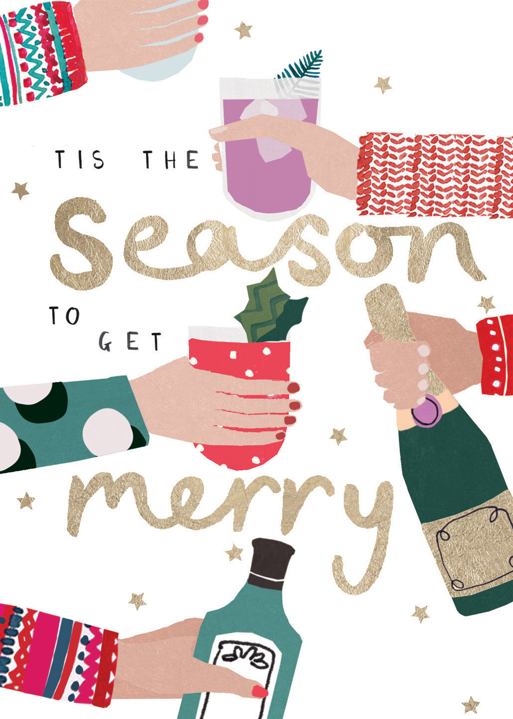 Tis the Season to get Merry Christmas Card