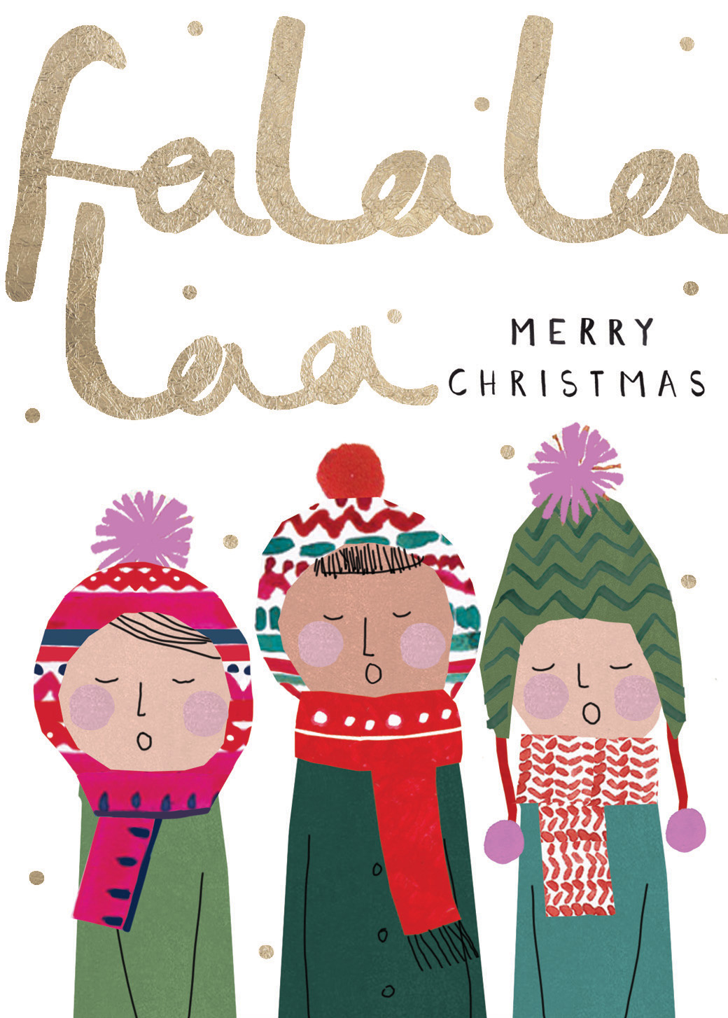 Carol Singers Christmas Card