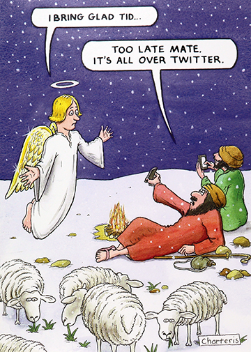 Twitter Funny Christmas Card