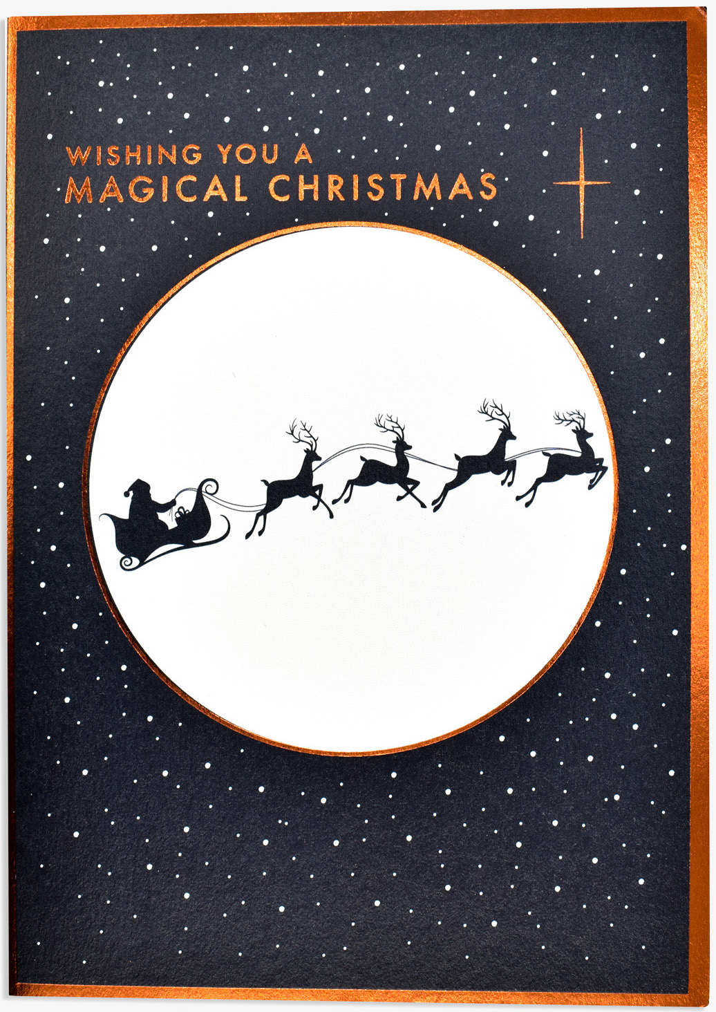 Sleigh Ride Christmas Card