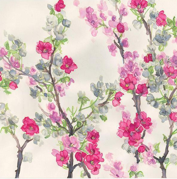 Mixed Blossom Greeting Card