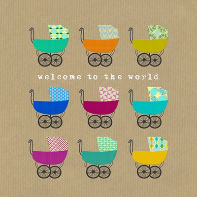 Prams New Baby Card
