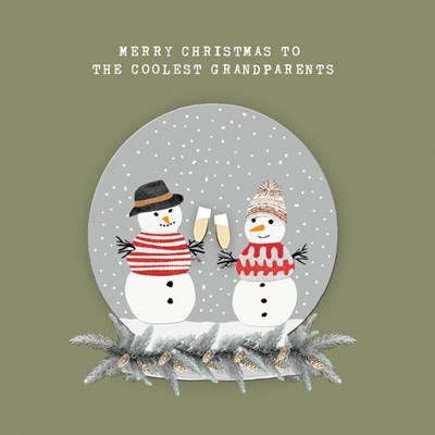 Coolest Grandparents Christmas Card