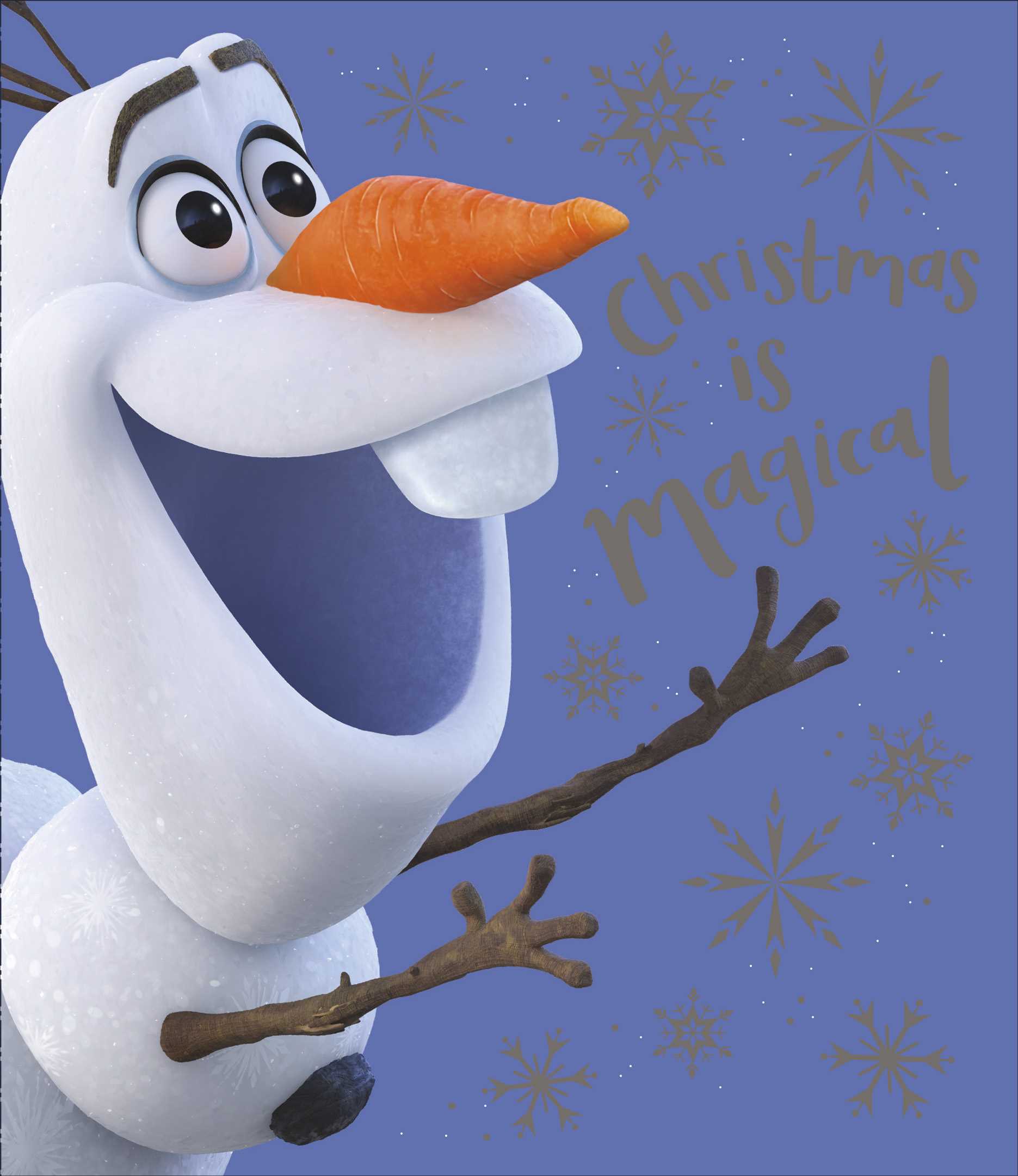 Olaf Frozen Christmas Card