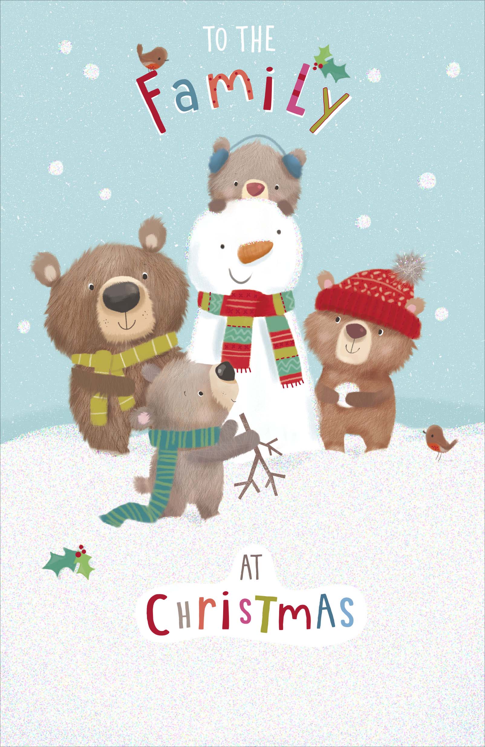Little Bears to the Family Christmas Card