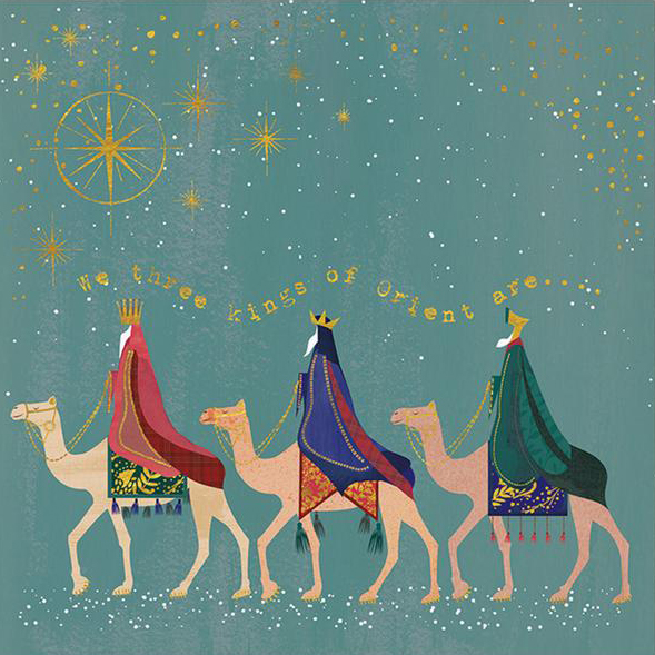 Three Kings Christmas Card