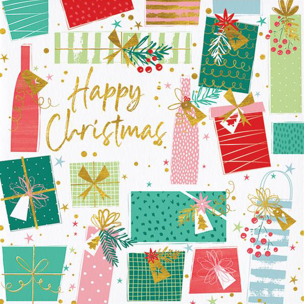 Presents Christmas Card