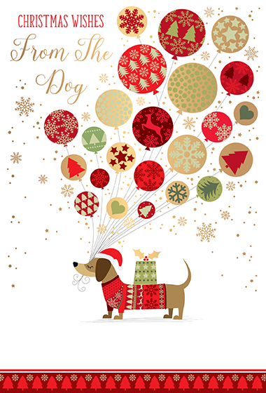 Woofly Time From the Dog Christmas Card