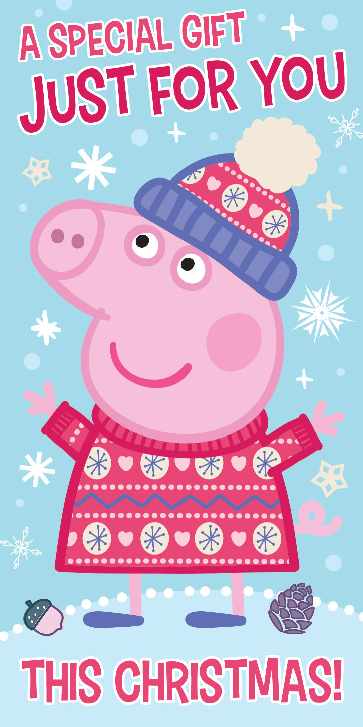 Peppa Pig Christmas Money Wallet