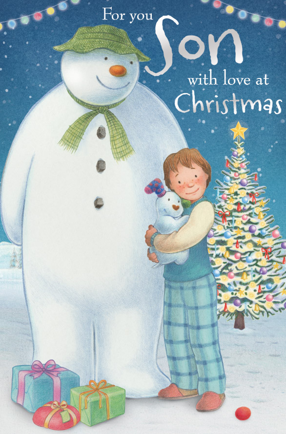 The Snowman Son Christmas Card