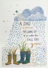 A Dad to Look Up To Greeting Card