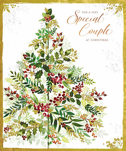 Berry Tree Special Couple Christmas Card