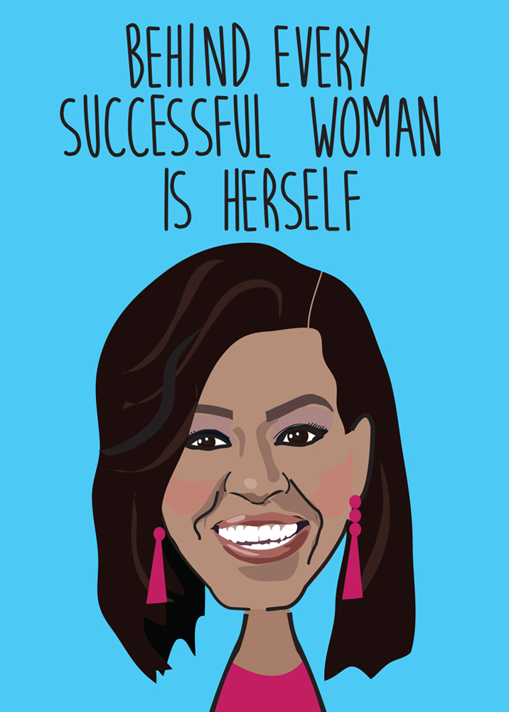 Successful Woman Birthday Card
