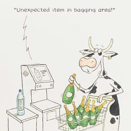 Unexpected Item Birthday Card