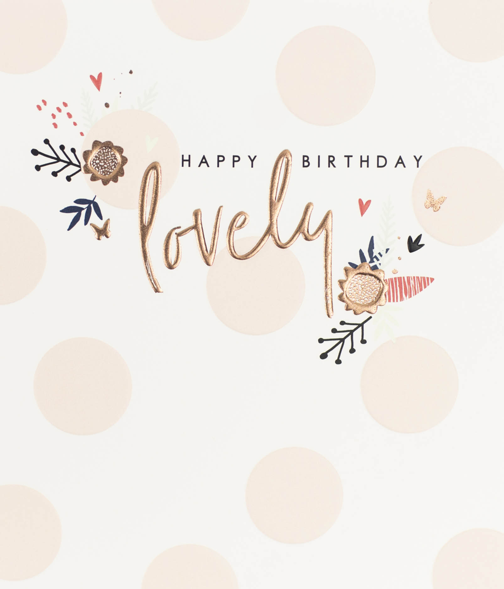 Lovely Spots Birthday Card