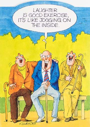 Laughter Greeting Card