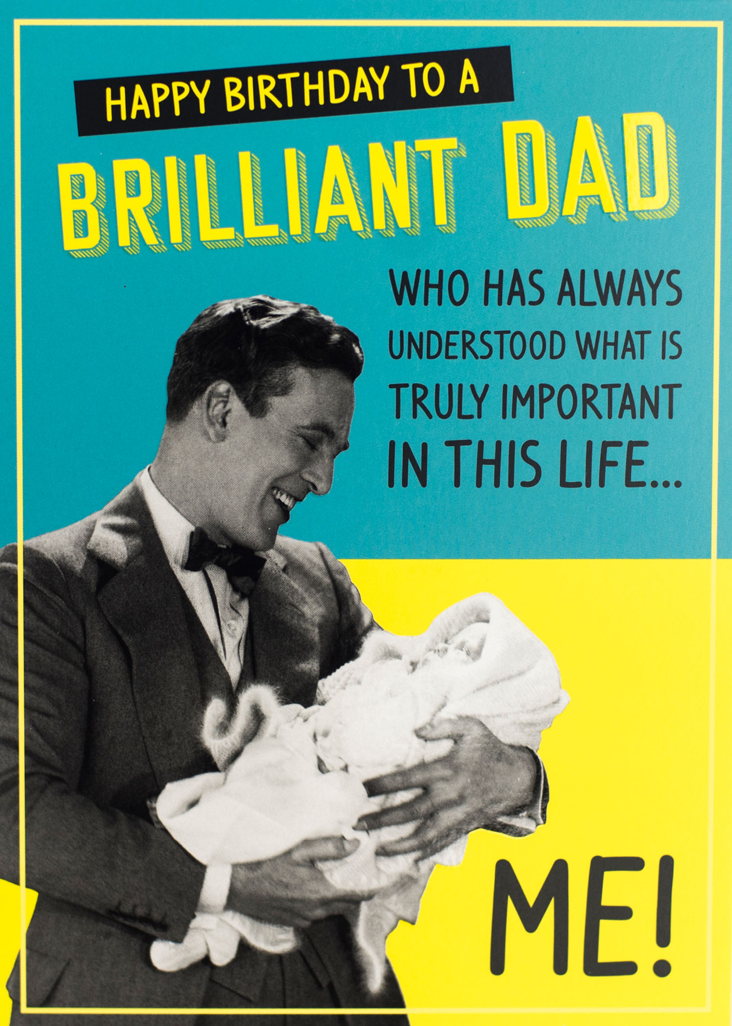 Brilliant Dad Birthday Card