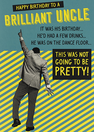 Brilliant Uncle Birthday Card